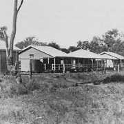Peel Island lazarette huts and kitchen building